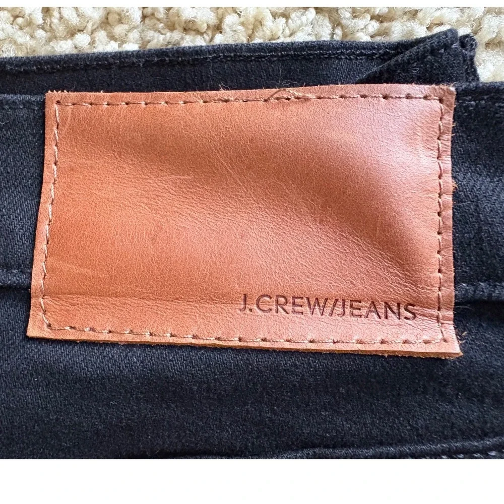 J Crew‎ Jeans Mens 36 34 Black Straight Leg Denim Pants